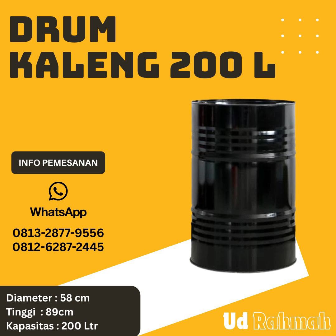 Drum Kaleng 200 L