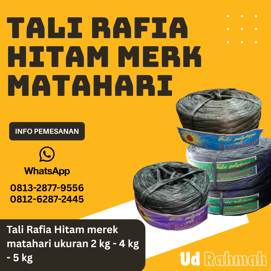 Tali Rafia Hitam Matahari